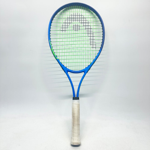 Vist Large View of Product Image Which is Used Head TI CONQUEST Adult Tennis Racquet Carolina Blue 4 3/8"