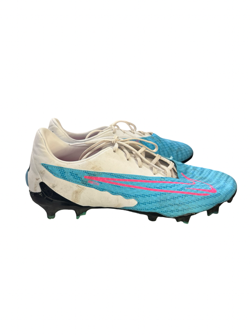 Vist Large View of Product Image Which is Used Nike Soccer Cleats White Senior 9