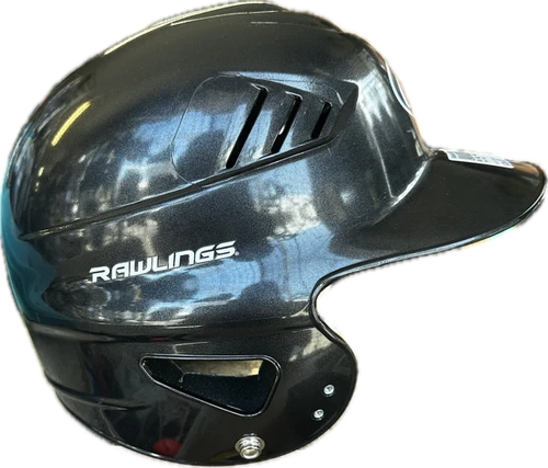Vist Large View of Product Image Which is Used Rawlings 6 1/2 - 7 1/2 Batting Helmet No Mask Black One Size