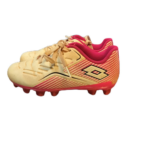 Vist Large View of Product Image Which is Used Lotto DSG-DGUTCSUX Soccer Cleats White Youth 11.0