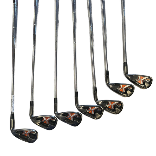 Vist Large View of Product Image Which is Used Callaway X24 HOT IRONS Mens Iron Set RH 4I-PW
