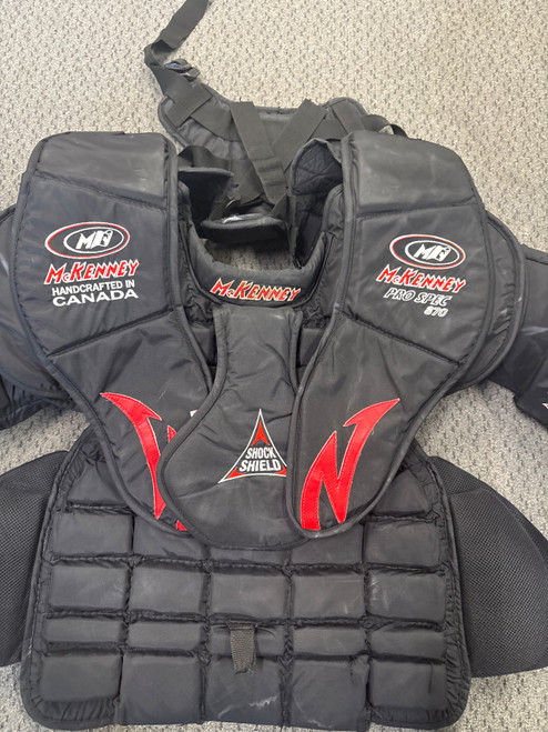 Vist Large View of Product Image Which is Used MCKENNEY CHEST PROT. Senior Body Armor XL