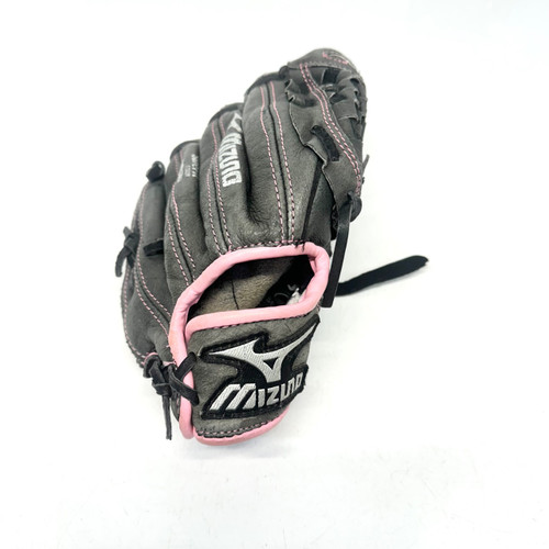 Vist Large View of Product Image Which is Used Mizuno PROSPECT POWER CLOSE BB/SB Glove RH Throw Black 10"