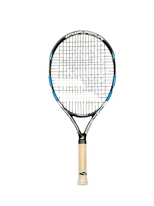 Vist Large View of Product Image Which is Used Babolat DRIVE JR 23 Junior Tennis Racquet Black 23"