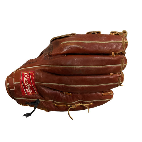 Vist Large View of Product Image Which is Used Rawlings PREMIUM I BB/SB Glove LH Throw Brown 13"