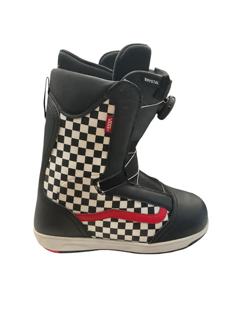 Vist Large View of Product Image Which is Used Vans BRYSTAL Boys Snowboard Boots Black Junior 06