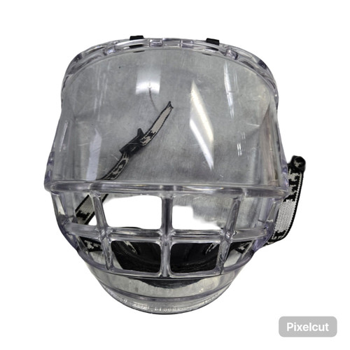 Vist Large View of Product Image Which is Used Itech SENIOR FULL SHIELD Hockey Full Visor One Size