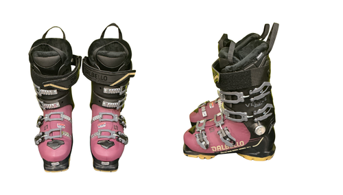 Vist Large View of Product Image Which is Used Dalbello VELOCE SC Womens DH Ski Boot Black 235 MP - J05.5 - W06.5