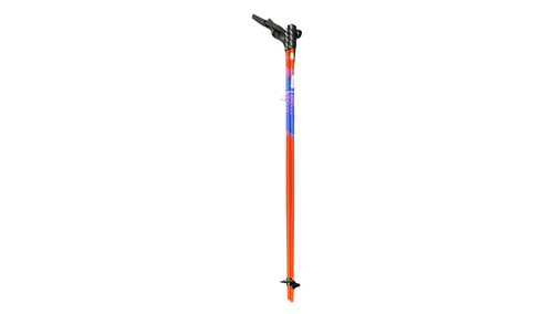 Vist Large View of Product Image Which is Used Salomon BRIGADE Boys DH Ski Pole Royal Blue And Orange 110 cm / 44 in