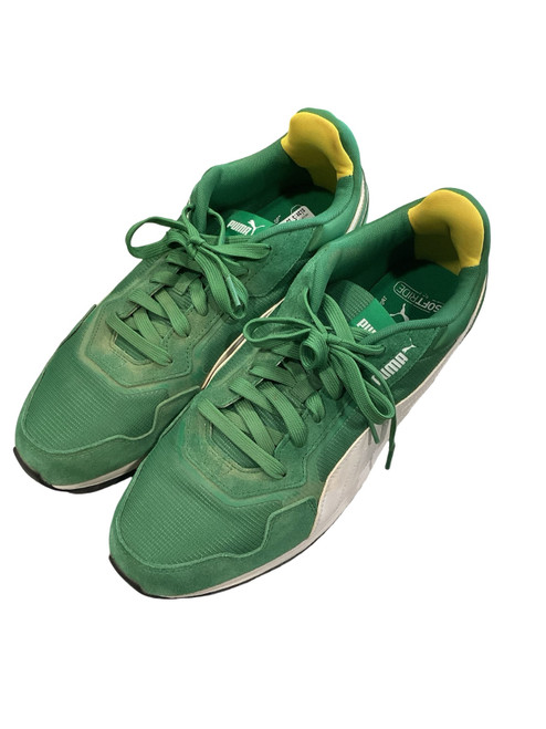 Vist Large View of Product Image Which is Used Puma Running/X-Train Shoes M Green Senior 13