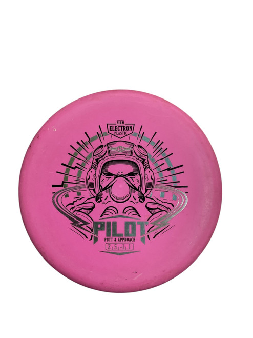 Vist Large View of Product Image Which is Used Streamline ELECTRON FIRM PILOT Disc Golf Putter Pink 173g