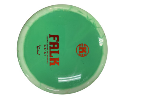 Vist Large View of Product Image Which is Used Kastaplast K1 GRIND FALK Disc Golf Driver Green 173g