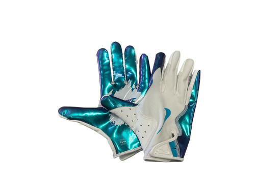 Vist Large View of Product Image Which is Used, Nike, VAPOR, Football Gloves, White, XL