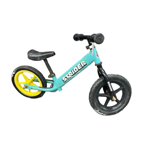 Vist Large View of Product Image Which is Used Strider 12 SPORT Balance Bike Boys Carolina Blue 12"