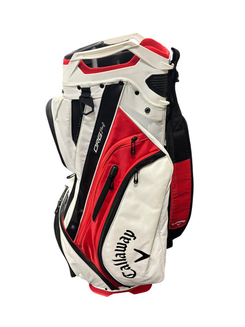 Vist Large View of Product Image Which is Used Callaway ORG 14 Mens Cart Bag White
