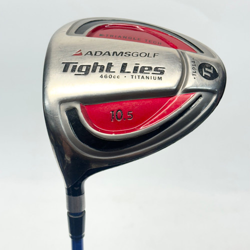 Vist Large View of Product Image Which is Used Adams Golf TIGHT LIES Mens Driver LH 10.5 Degree