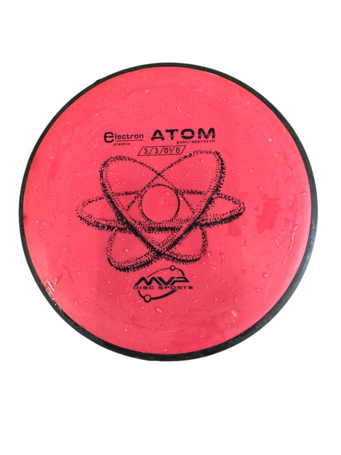 Vist Large View of Product Image Which is Used MVP ATOM Disc Golf Putter Pink