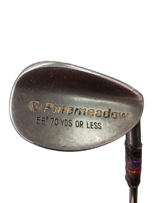 Vist Large View of Product Image Which is Used Pinemeadow Golf Wedge Mens RH 56 Degree
