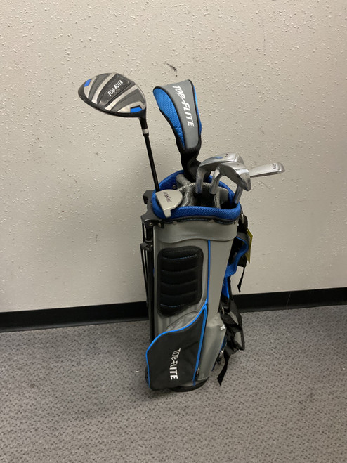 Vist Large View of Product Image Which is Used Top Flite JR GOLF SET 9-12 Jr Club Set RH 7 Piece