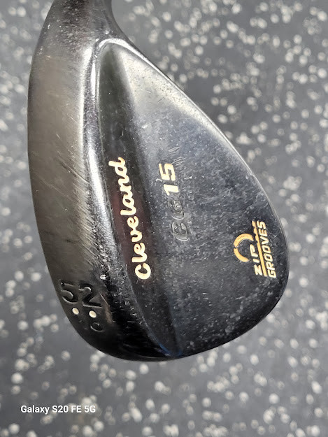 Vist Large View of Product Image Which is Used Cleveland CG15 Golf Wedge Mens RH 52 Degree