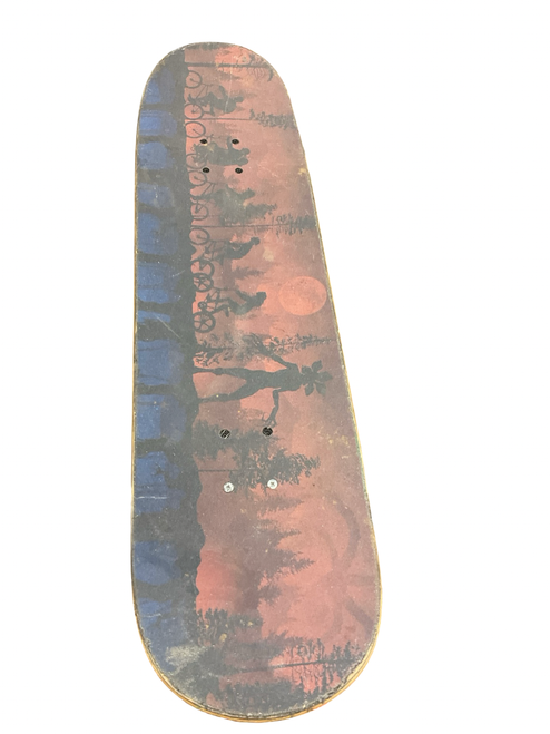 Vist Large View of Product Image Which is Used STRANGER THINGS BOARD Complete Skateboard Red 8 1/2"
