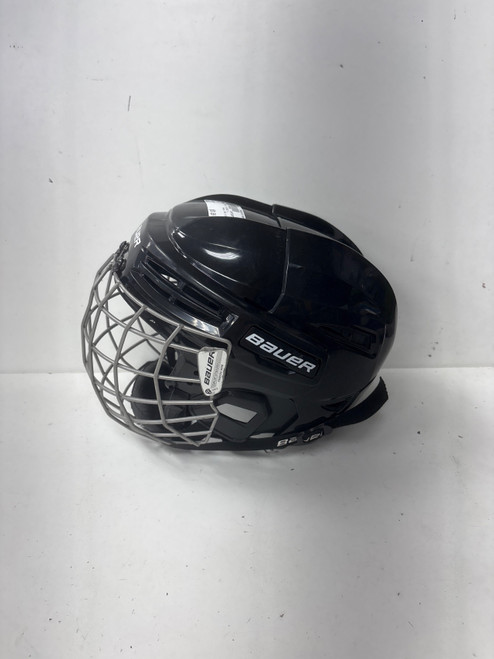 Vist Large View of Product Image Which is Used Bauer IMS 5.0 Helmet Cage Combo Black LG