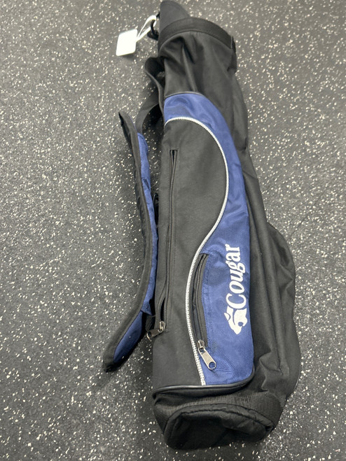 Vist Large View of Product Image Which is Used Cougar Golf NO STAND BAG Jr Stand Bag Navy Blue
