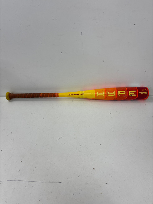 Vist Large View of Product Image Which is Used Easton HYPE FIRE 2025 BB/SB USA 2 5/8 Bat 29"