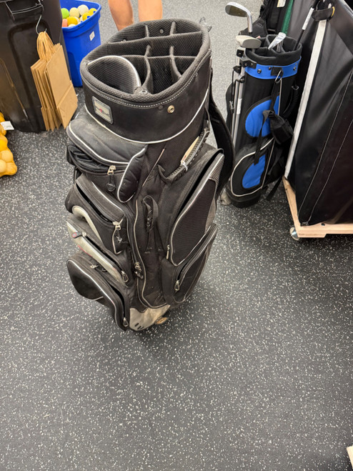 Vist Large View of Product Image Which is Used Wilson STAFF BAG Mens Cart Bag Black