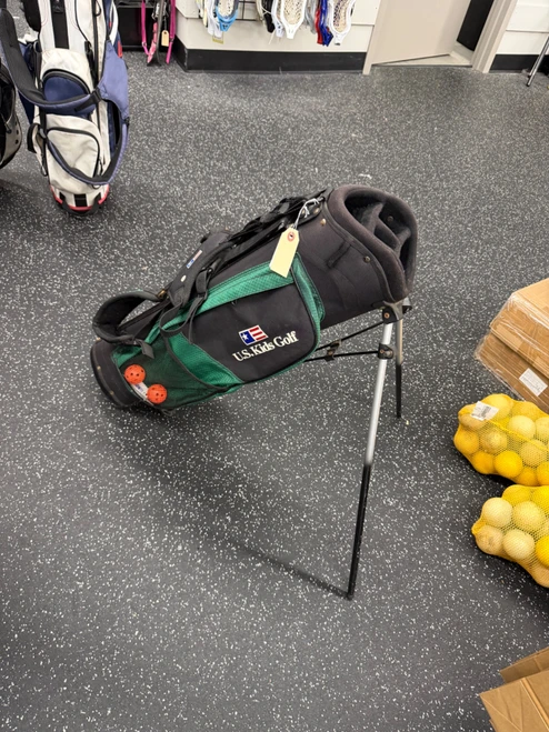 Vist Large View of Product Image Which is Used US Kids Jr Stand Bag Green