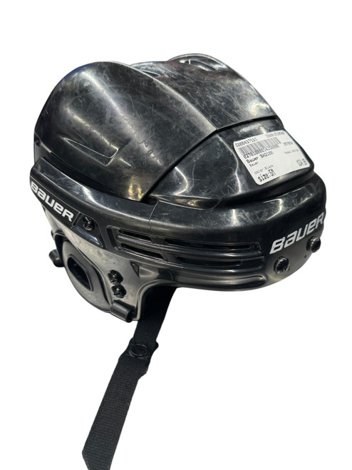 Vist Large View of Product Image Which is Used Bauer BH2100 Hockey Helmet Only Black SM