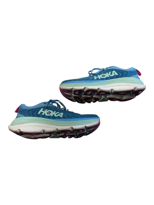 Vist Large View of Product Image Which is Used Hoka Running/X-Train Shoes Carolina Blue Senior 9