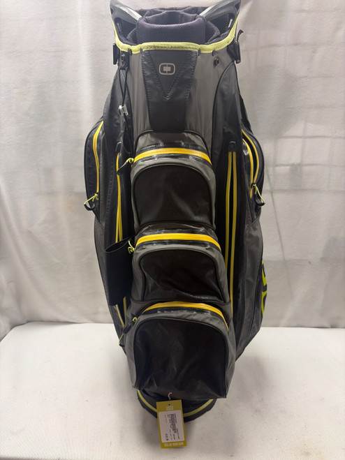 Vist Large View of Product Image Which is Used Ogio AQUA TECH Mens Cart Bag Black