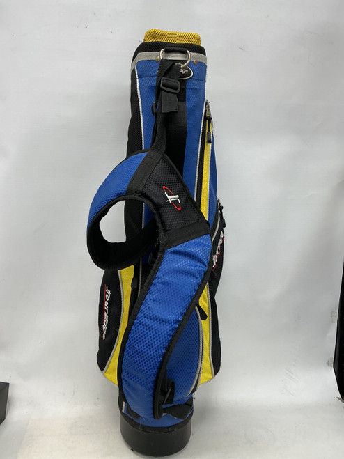 Vist Large View of Product Image Which is Used Tour Edge TOUR EDGE STAND BAG Jr Stand Bag Royal Blue And Yellow