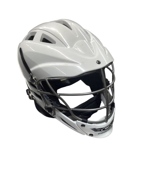 Vist Large View of Product Image Which is Used Cascade HELMET Lacrosse Helmet White XS/S