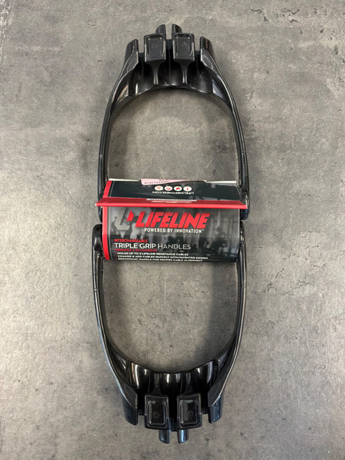 Vist Large View of Product Image Which is LIFELINE TRIPLE GRIP HANDLES