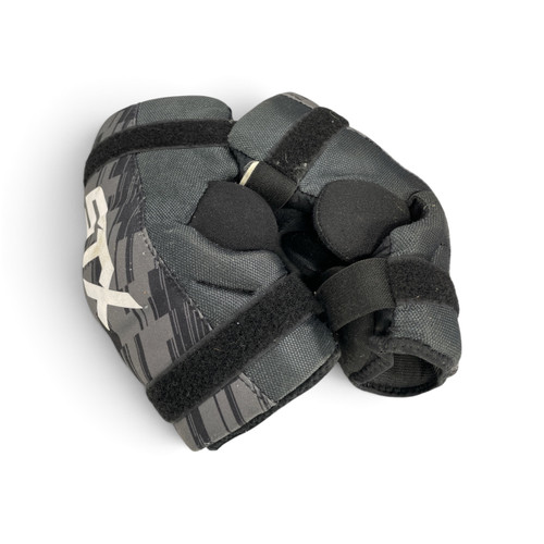 Vist Large View of Product Image Which is Used STX STALLION Lacrosse Arm Pads/Guards Black SM