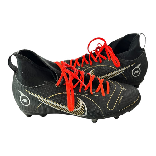 Vist Large View of Product Image Which is Used Nike Soccer Cleats Black Junior 03.5