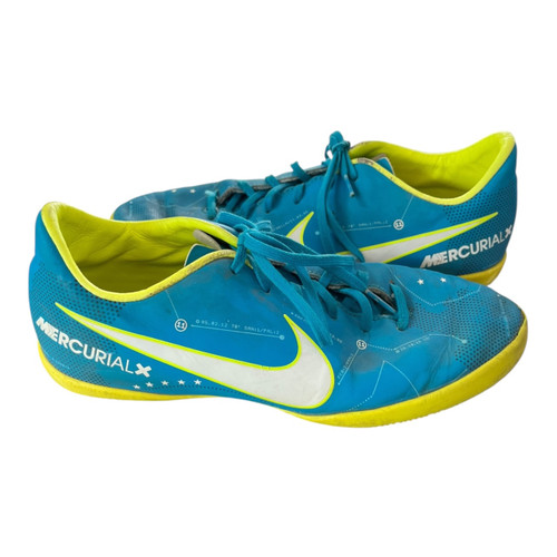 Vist Large View of Product Image Which is Used Nike MERCURIAL Soccer Indoor Shoes Teal Junior 03