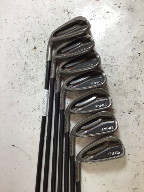 Vist Large View of Product Image Which is Used Ping G25 Mens Iron Set LH 4I-PW