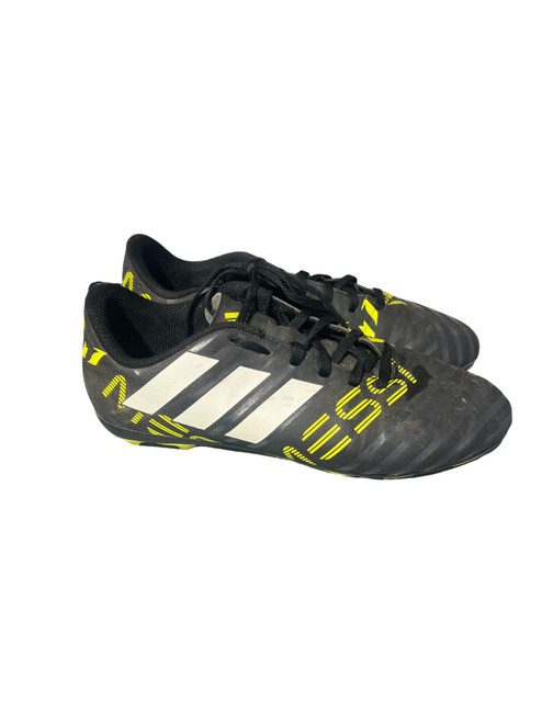 Vist Large View of Product Image Which is Used Adidas Soccer Cleats Black Junior 05