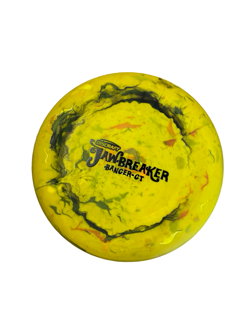 Vist Large View of Product Image Which is Used Discraft JAWBREAKER Disc Golf Putter Yellow