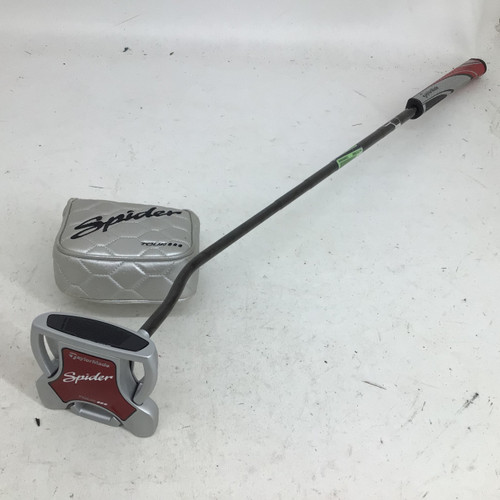 Vist Large View of Product Image Which is Used Taylormade SPIDER TOUR 33 IN RH PUTTER Mens Putter RH Red 33"