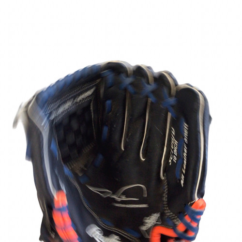 Vist Large View of Product Image Which is Used Rawlings SURE CATCH BB/SB Glove RH Throw Black 10"