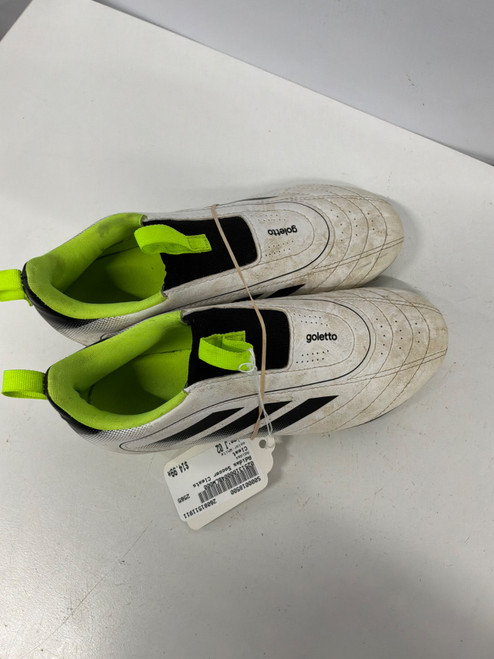Vist Large View of Product Image Which is Used Adidas Soccer Cleats White Junior 02