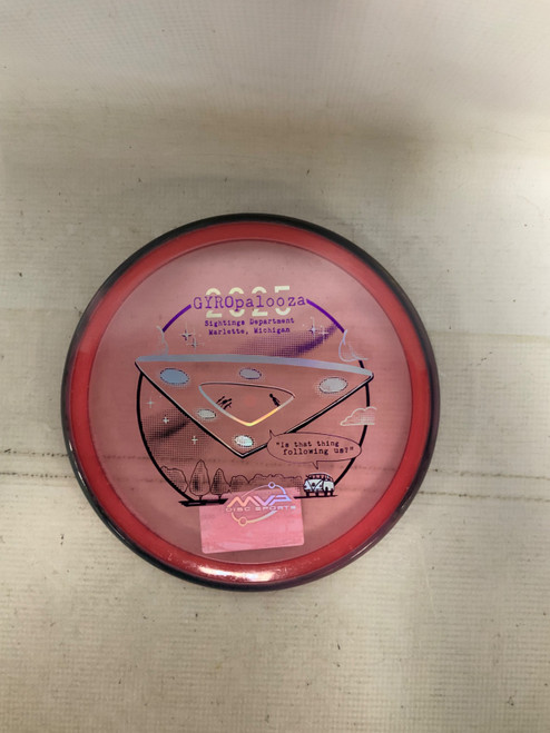 Vist Large View of Product Image Which is Used MVP PYRO Disc Golf Mid Range Pink 176g