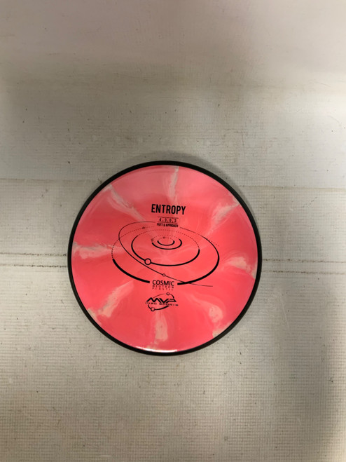 Vist Large View of Product Image Which is Used MVP ENTROPY COSMIC NEUTRON Disc Golf Putter Pink