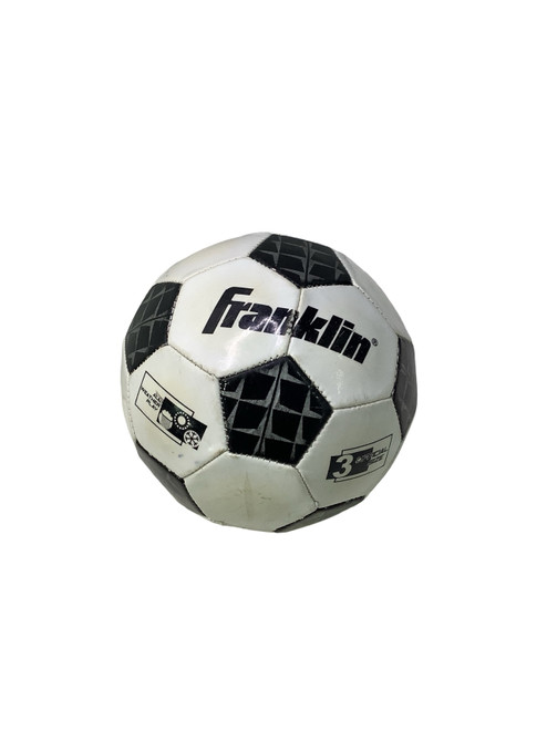 Vist Large View of Product Image Which is Used Franklin ALL WEATHER PLAY All Size Soccer Ball White 3