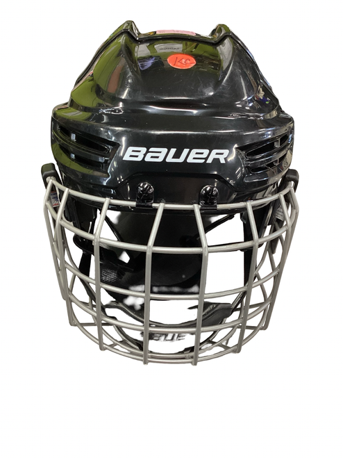 Vist Large View of Product Image Which is Used Bauer IMS 5.0 Helmet Cage Combo Black SM