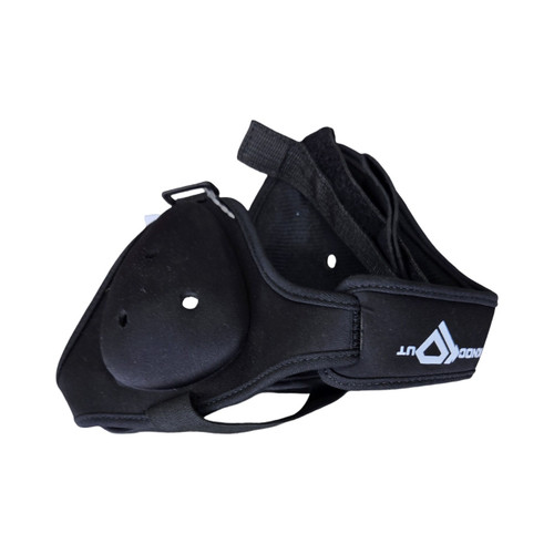 Vist Large View of Product Image Which is Used KNOCK OUT HEADGEAR Wrestling Headgear Black
